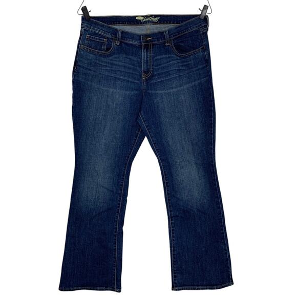 Old Navy The Sweet Heart Jeans Blue 5 Working Pockets Belt Loops Size 16 Short - Picture 1 of 10